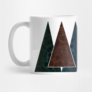 3 abstract triangles Mug